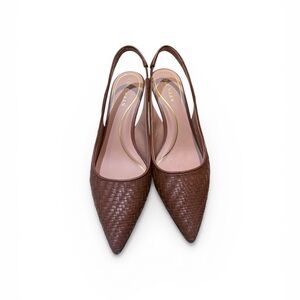 Cole Haan Women's Woven Brown Heels